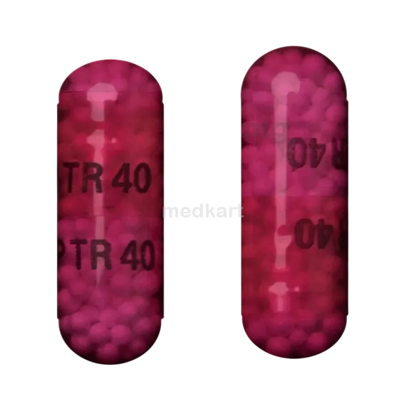 betacap tr 40mg capsule 10's
